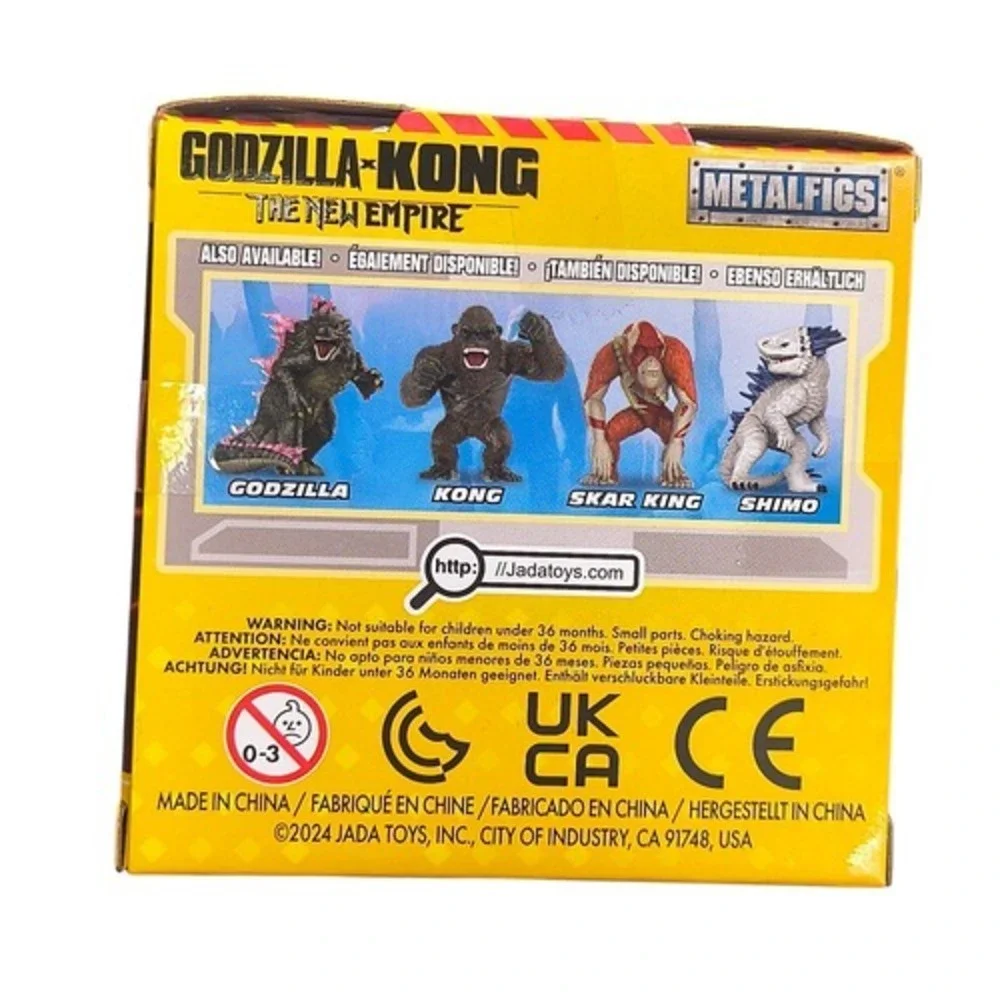 Jada Metalfigs Godzilla X Kong The New Empire Kong Keychain Figure